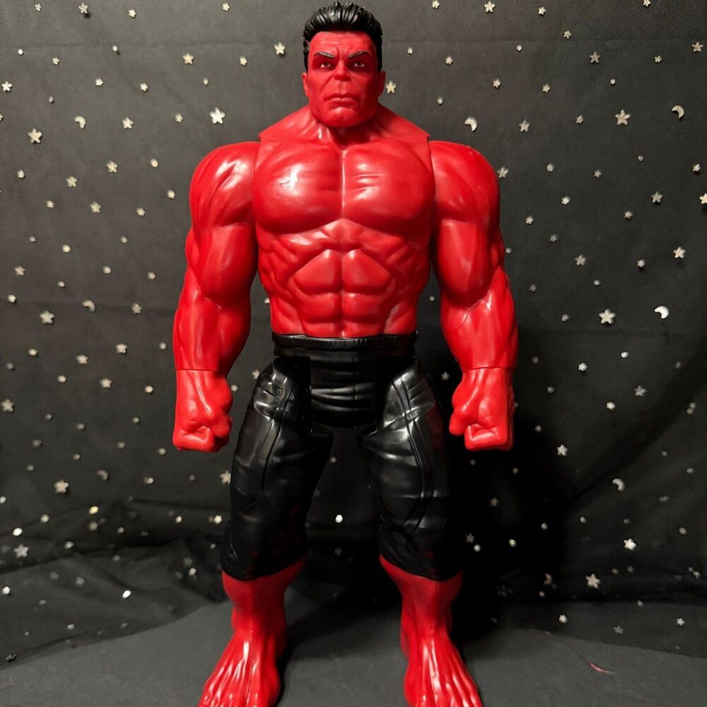 Marvel Red Hulk Titan Hero Series 12 Inch Action Figure